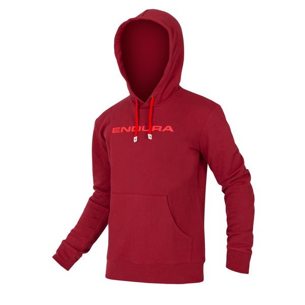 Men's One Clan Hoodie - Rust Red