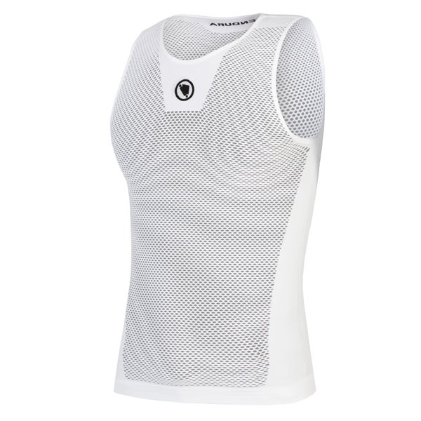 Men's Fishnet S/L Baselayer II - White