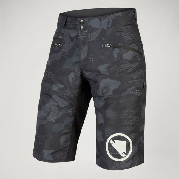 Men's SingleTrack Short II - Black Camo