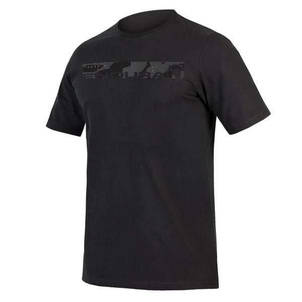 Men's One Clan Organic Tee Camo - Black