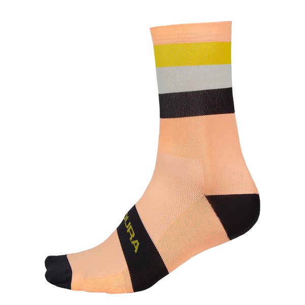 Men's Bandwidth Sock - Neon Peach