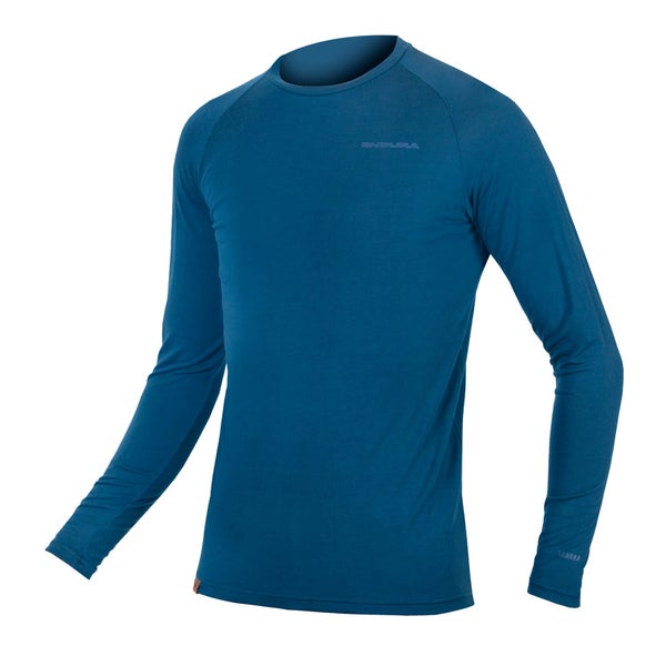 Men's BaaBaa Blend L/S Baselayer - Blueberry