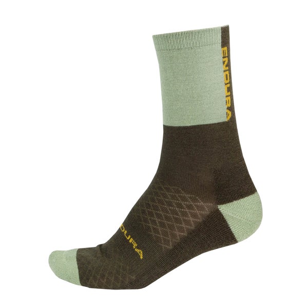 Men's BaaBaa Merino Winter Sock - Bottle Green