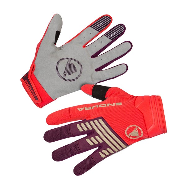 Men's SingleTrack Glove - Pomegranate