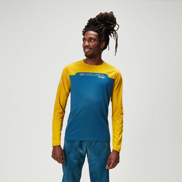 Men's MT500 Burner L/S Jersey - Blue Steel