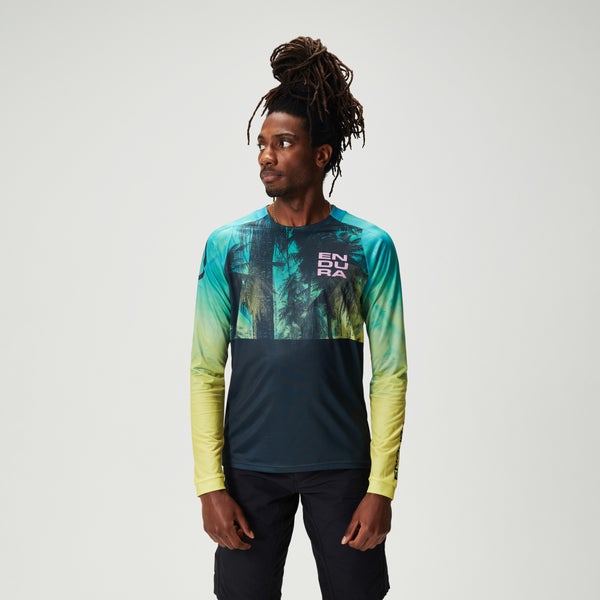 Men's Tropical L/S Print LTD - Atlantic